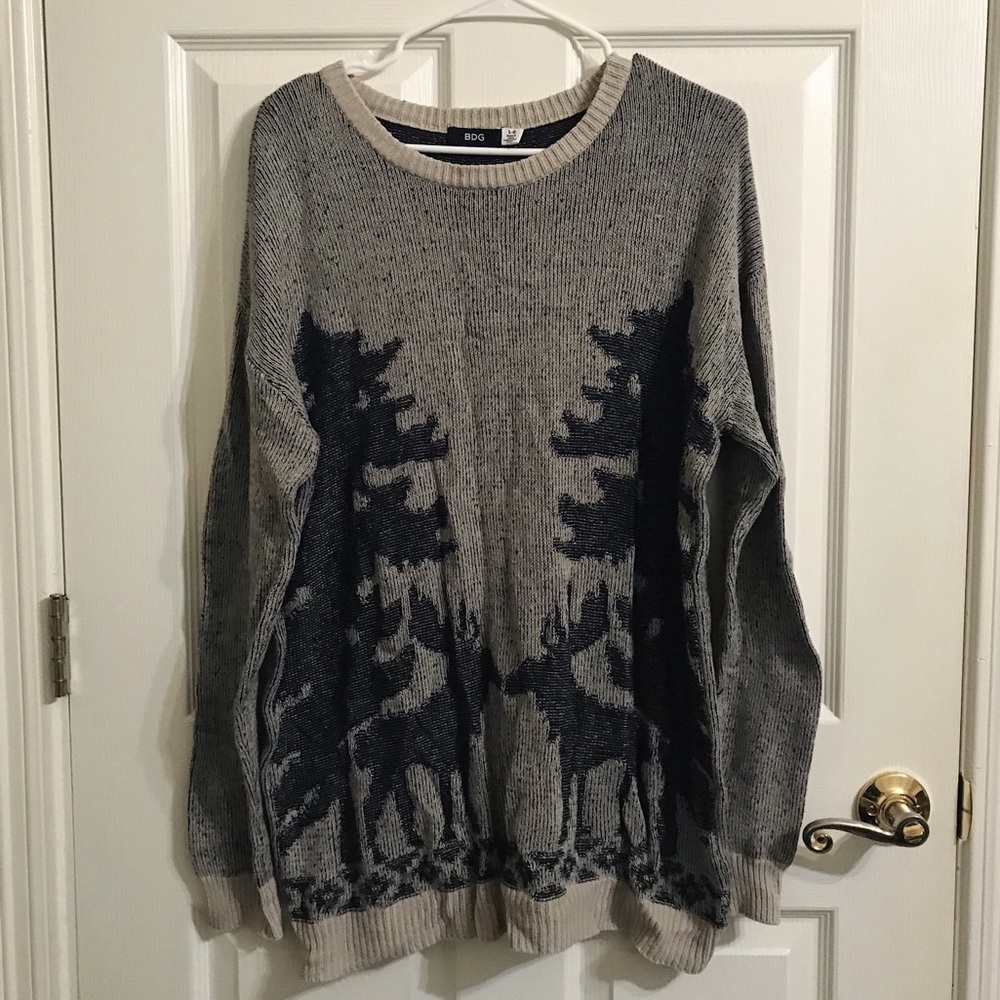 Urban Outfitters BDG Reindeer Sweater